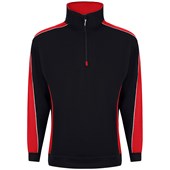 ORN 1288 Avocet Polycotton Quarter Zip Sweatshirt 320g