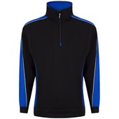 ORN 1288 Avocet Polycotton Quarter Zip Sweatshirt 320g