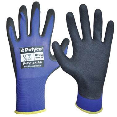 Polyflex Air Grip Glove - Neoprene Coating
