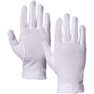 Supertouch Fitted Cotton Work Gloves (Pack 10)