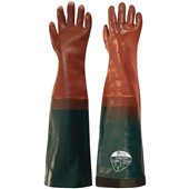 Polyco Long John PVC Coated Gauntlet Gloves 64cm 3413