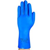 Ansell AlphaTec 37-501 Flexible Blue Nitrile Chemical Resistant Gauntlet 33cm