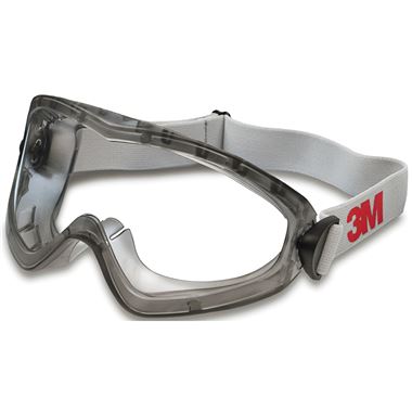 3M 2890S Safety Goggles - Anti Scratch & Anti Fog Lens