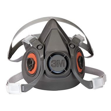 3M 6000 Series Half Mask (Without Filters) Various Sizes Available