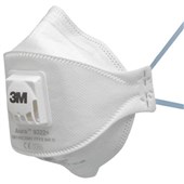 3M 9322+ Aura FFP2D Valved Fold Flat Disposable Masks (Pack 10)