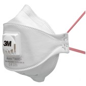 3M 9332+ Aura FFP3D Valved Fold Flat Disposable Masks (Pack 10)