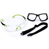 3M Solus 1000 Series Safety Glasses Kit - Clear Scotchgard Anti Scratch & Anti Fog UV Lens