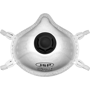 JSP 532 FFP3D Valved Moulded Disposable Masks (Pack 5) BEK130-002-M00