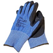 Supreme 555BLB-E Blue Liner Cut E Work Gloves with PU Coating - Cut Resistant Level 5 (Cut E)
