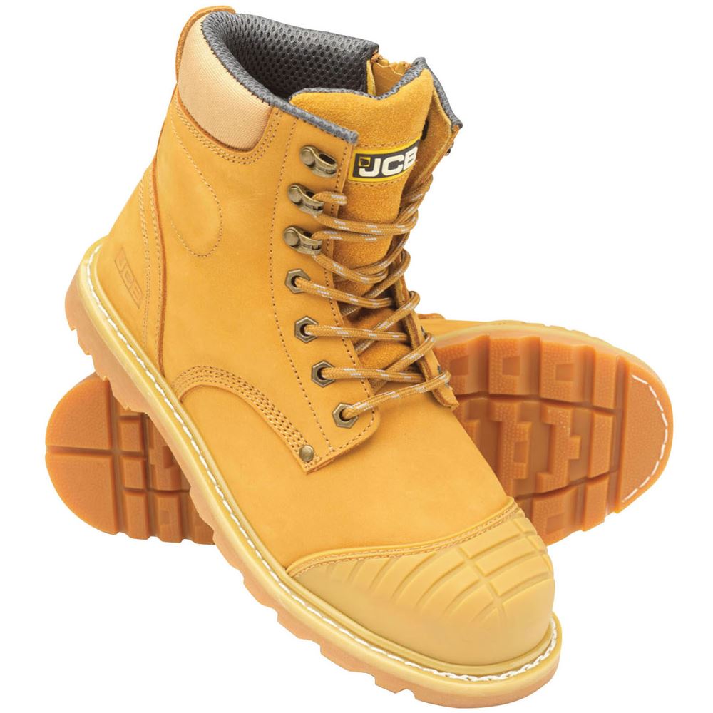 side zip safety boots