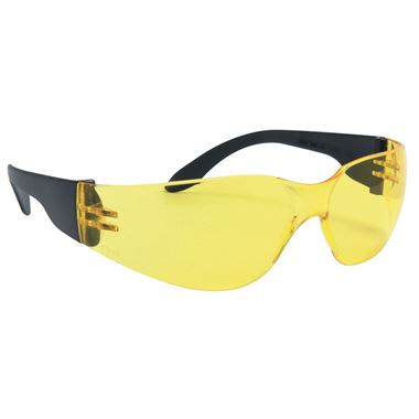 Blackrock 7110100 Yellow Safety Glasses - Anti Scratch Lens