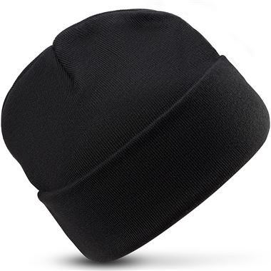 ORN 7180 Knitted Double Layer Beanie Hat