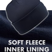 ORN 7185 Knitted Double Layer Fleece Lined Beanie Hat
