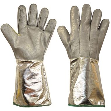 Polyco 7576 Foundry Heatbeater Heat Resistant Kevlar Cut F Gloves 40cm