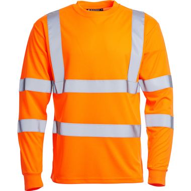 Blackrock Rail Orange Hi Vis Long Sleeve T-Shirt