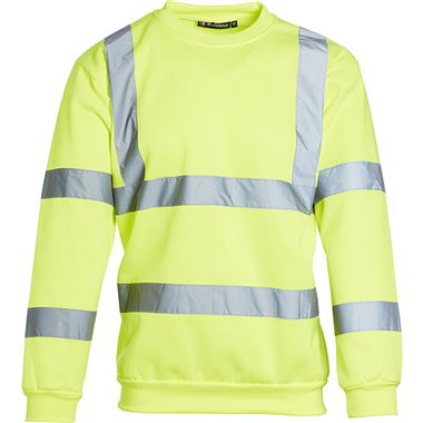 Blackrock Yellow Hi Vis Sweatshirt