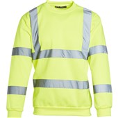 Blackrock Yellow Hi Vis Sweatshirt