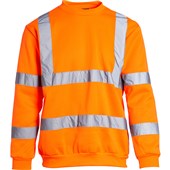 Blackrock Rail Orange Hi Vis Sweatshirt