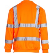 Blackrock Rail Orange Hi Vis Sweatshirt