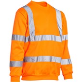 Blackrock Rail Orange Hi Vis Sweatshirt