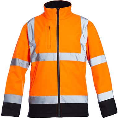 Blackrock Rail Orange Two Tone Hi Vis Softshell Jacket