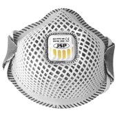 JSP Flexinet Odour Fume FFP2 Valved Disposable Moulded Masks (Pack 10)