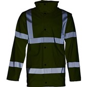 Blackrock Yellow Lightweight PU Waterproof Hi Vis Jacket