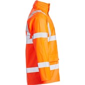 Blackrock Rail Orange Lightweight PU Waterproof Hi Vis Jacket