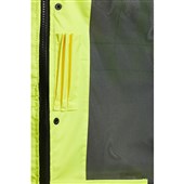 Blackrock Yellow Class 4:3 Breathable Waterproof Hi Vis Jacket