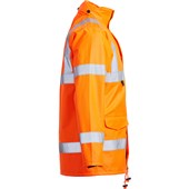 Blackrock Rail Orange Class 4:3 Breathable Waterproof Hi Vis Jacket