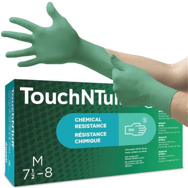Ansell TouchNTuff 92-600 Powder Free Nitrile Disposable Gloves AQL1.5 (Box 100)
