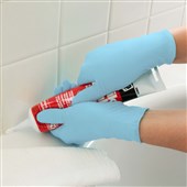 Ansell TouchNTuff  92-670 Blue Powder Free Nitrile Disposable Gloves AQL1.5 (Box 100)
