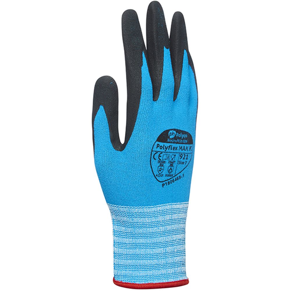 Polyco Polyflex MAX PC Foam Nitrile Grip Gloves | Safetec Direct