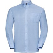 Russell Collection 932M Mens Long Sleeve Easy Care Oxford Shirt 135g