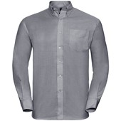 Russell Collection 932M Mens Long Sleeve Easy Care Oxford Shirt 135g