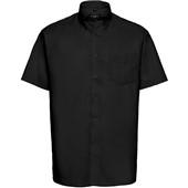 Russell Collection 933M Mens Short Sleeve Easy Care Oxford Shirt 135g