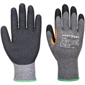 Portwest A106 Reinforced Thumb Glove with Latex Coating 10g Multipack (Pack 12)