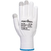 Portwest A118 PVC Dotted Touchscreen Glove Multipack (Pack 12)