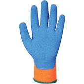 Portwest A145 Thermal Cold Grip Gloves with Crinkle Latex Palm Coating - 7g