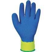 Portwest A145 Thermal Cold Grip Gloves with Crinkle Latex Palm Coating - 7g