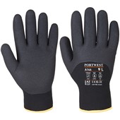 Portwest A146 Arctic Heat Resistant & Thermal Winter Gloves with Sandy Nitrile Coating - 15g