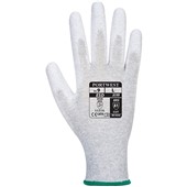 Portwest A199 Grey Antistatic PU Palm Glove - 13g