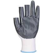 Portwest A311 Fingerless Glove with Nitrile Coating 13g Multipack (Pack 12)