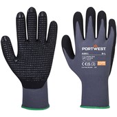 Portwest A351 Dermiflex Plus Glove with Dotted Nitrile Coating - 15g