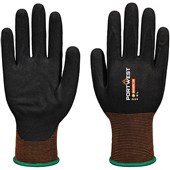 Portwest A375 GP18 Nitrile Double Dip Grip Glove with Sandy Nitrile Coating - 18g 