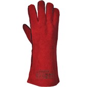 Portwest A500 Welders Gauntlet Red 