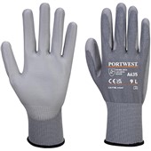 Portwest A635 Economy Cut B Glove with PU Palm Coating - 13g Cut Level 3 (Cut B)