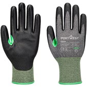 Portwest A638 CS Cut C PU Glove with Smooth PU Coating - 15g