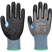 Portwest A644 CS Cut D Nitrile Glove with Nitrile Foam Coating - 15g