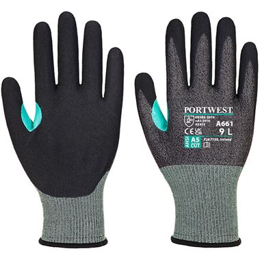 Portwest A661 CS Cut E Glove with Nitrile Foam Coating - 18g